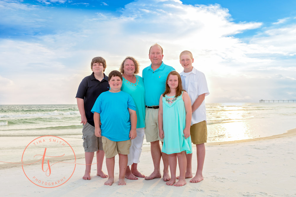 destin family beach photography