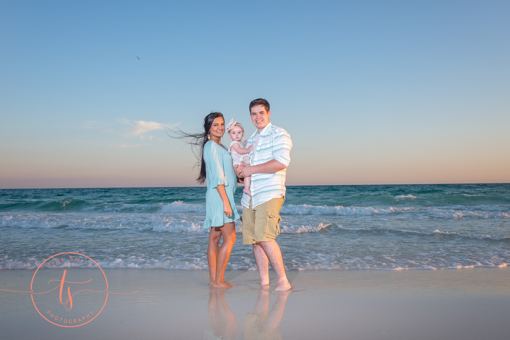 destin photographer family on beach