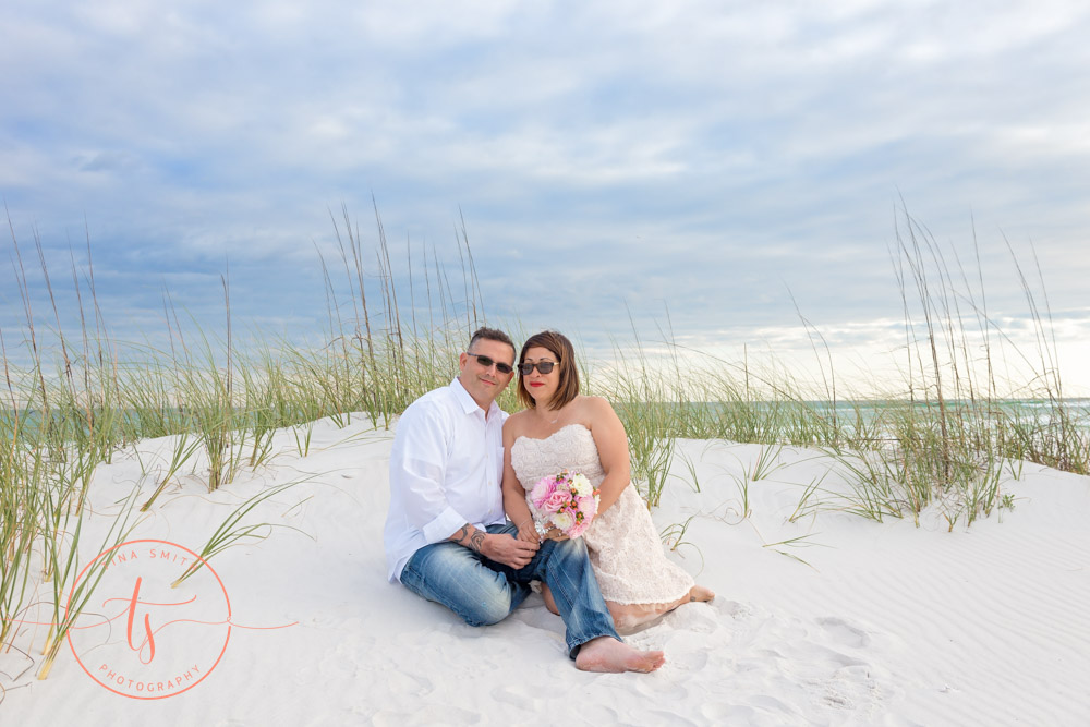 small beach wedding photography destin