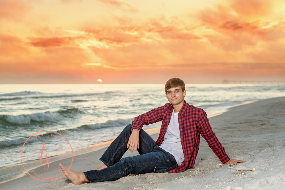 fort walton beach senior portrait photographer