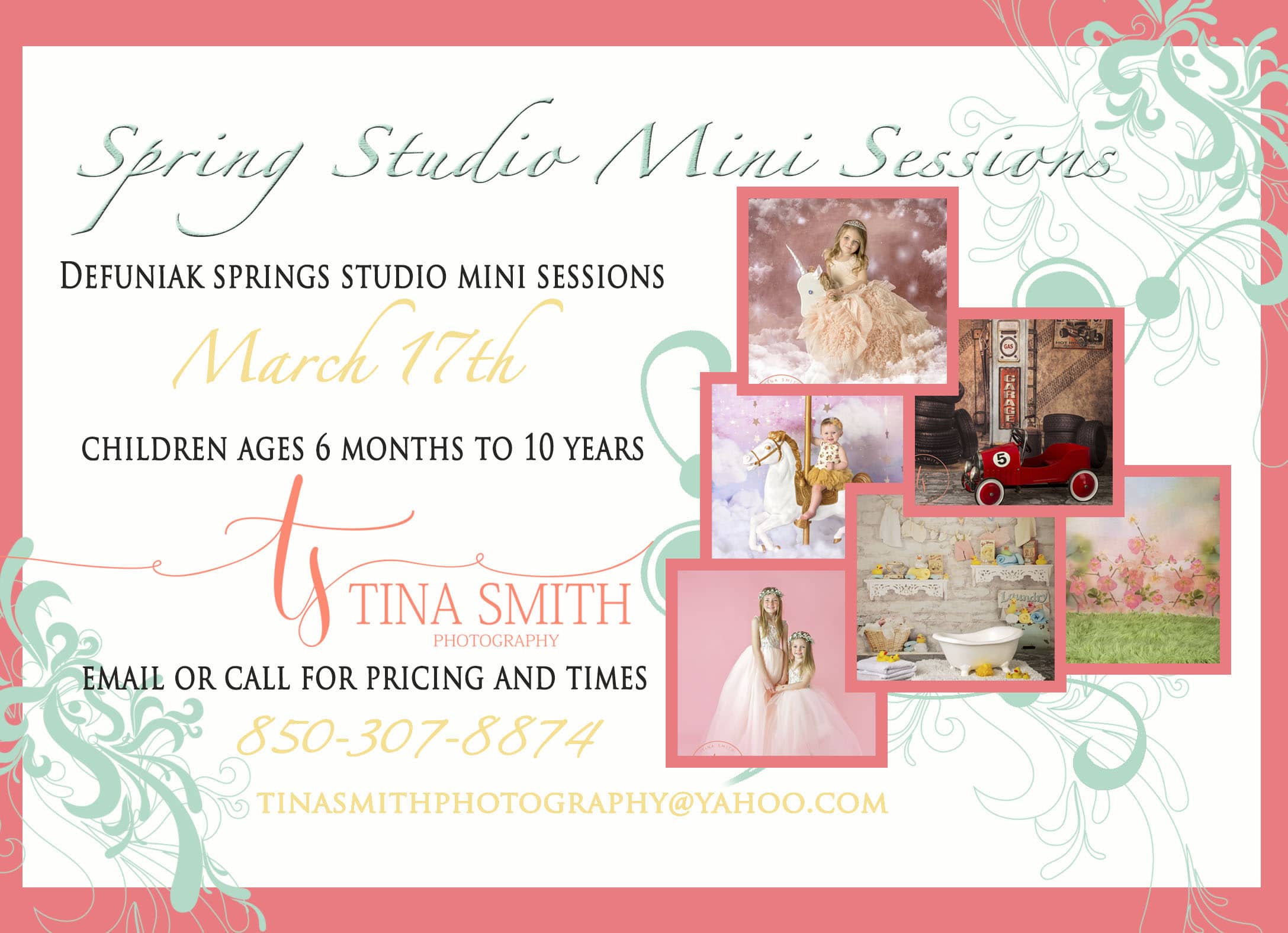 defuniak springs photography studio mini sessions