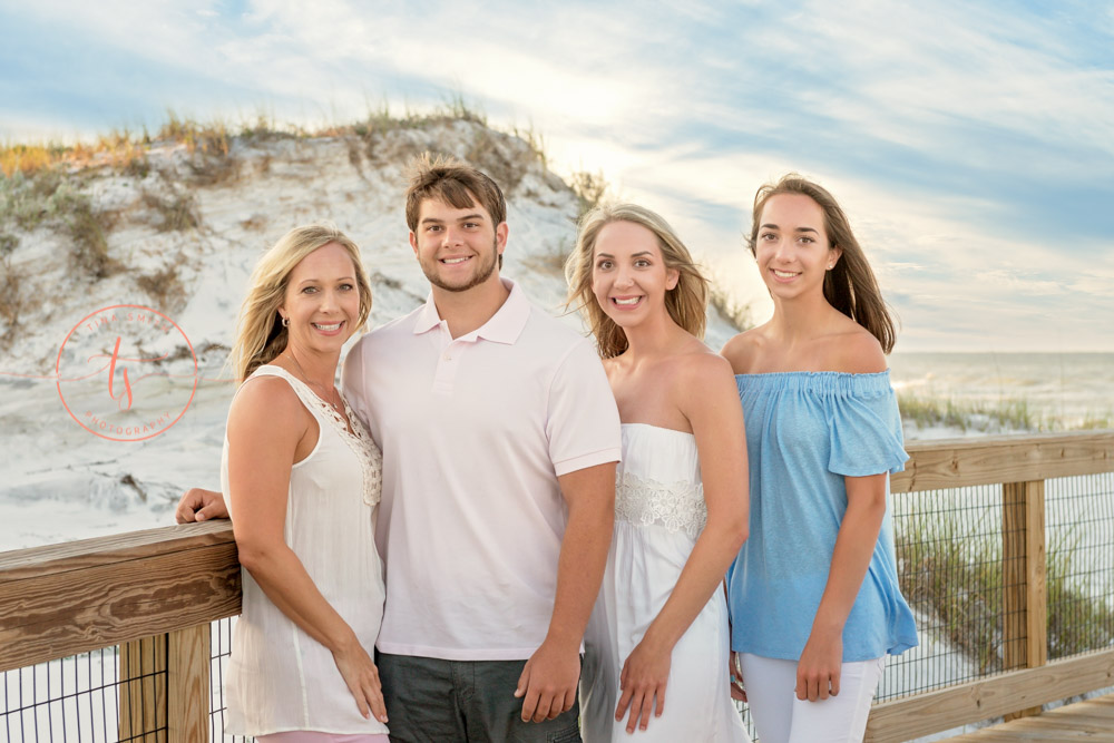 watersound photographer family beach photography sunrise